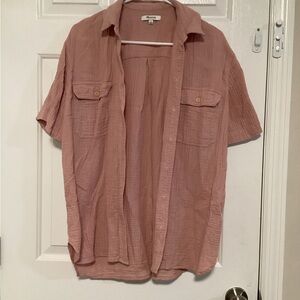 Madewell Dusty Pink Top
